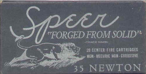 Speer .35 Newton box